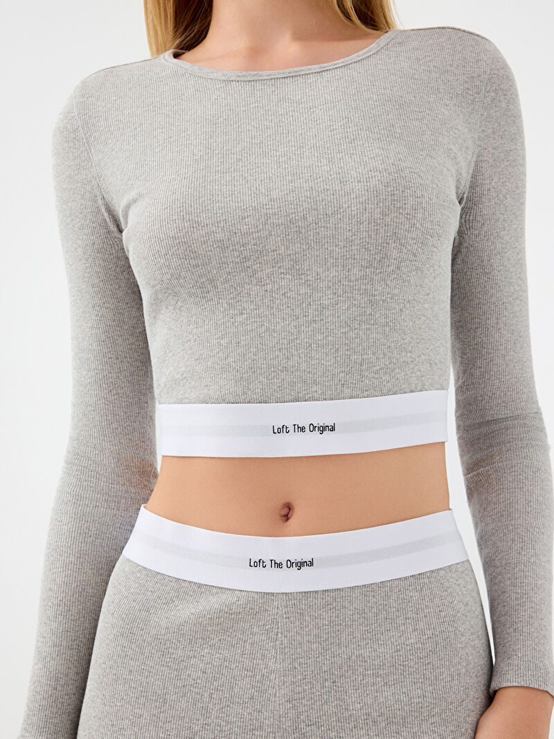 Slim Fit Kadın Bluz U.kol