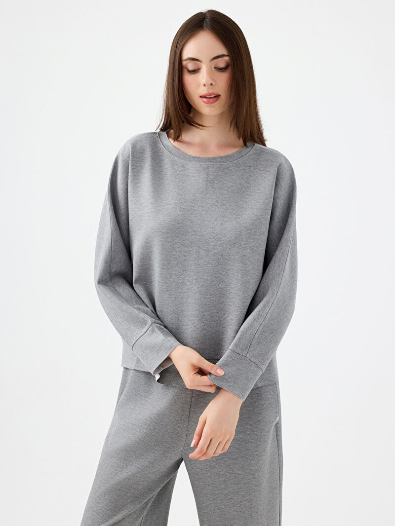 Oversize Kadın Sweatshirt