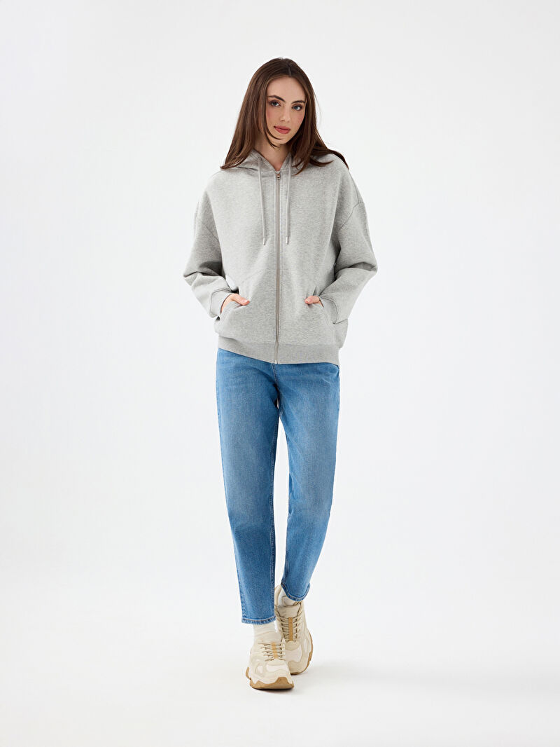 Oversize Kadın Sweatshirt