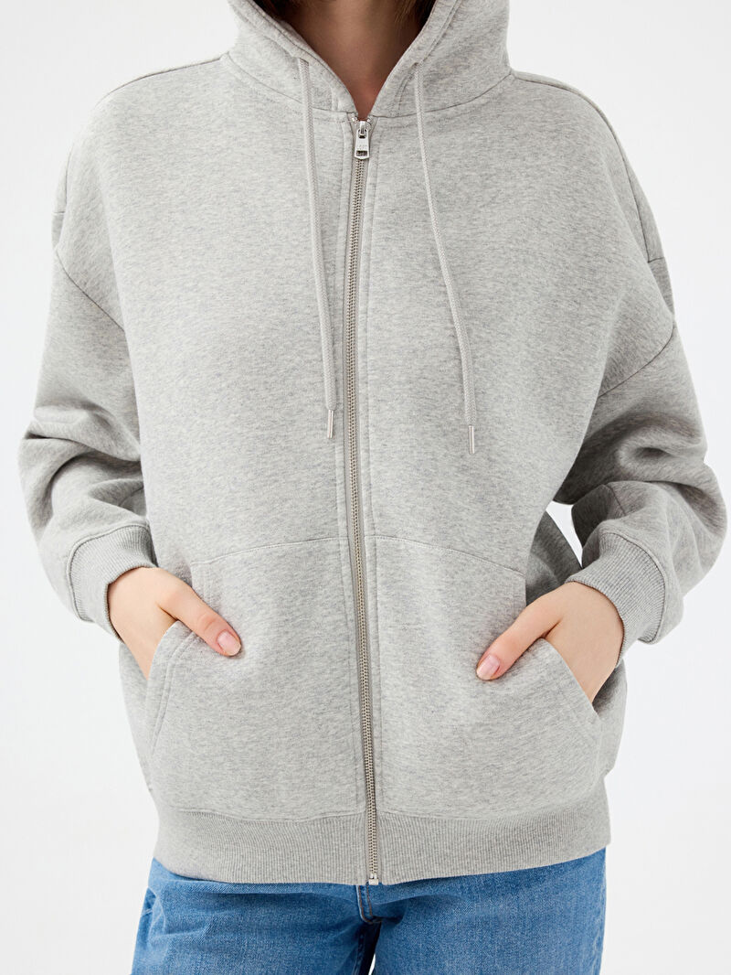 Oversize Kadın Sweatshirt