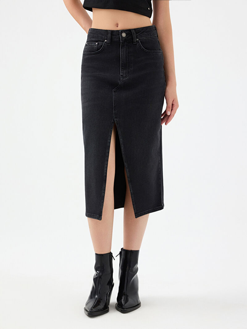 Slim Fit Kadın Etek