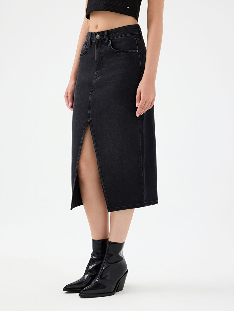 Slim Fit Kadın Etek