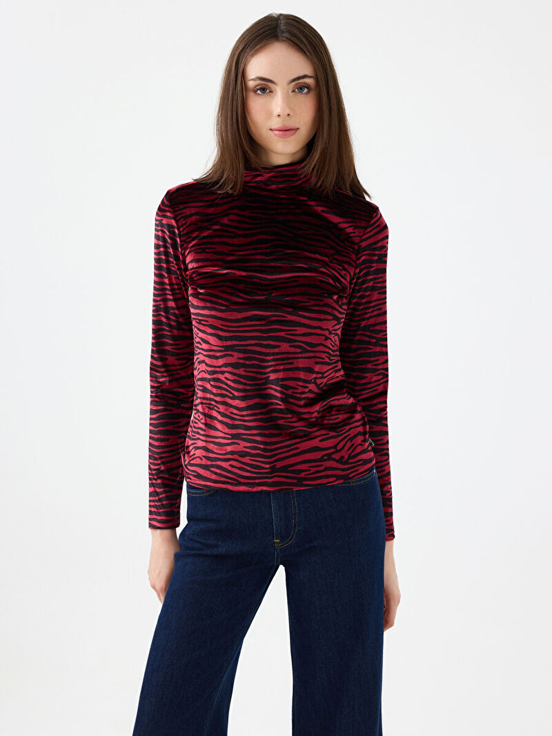 Slim Fit Kadın Bluz U.kol