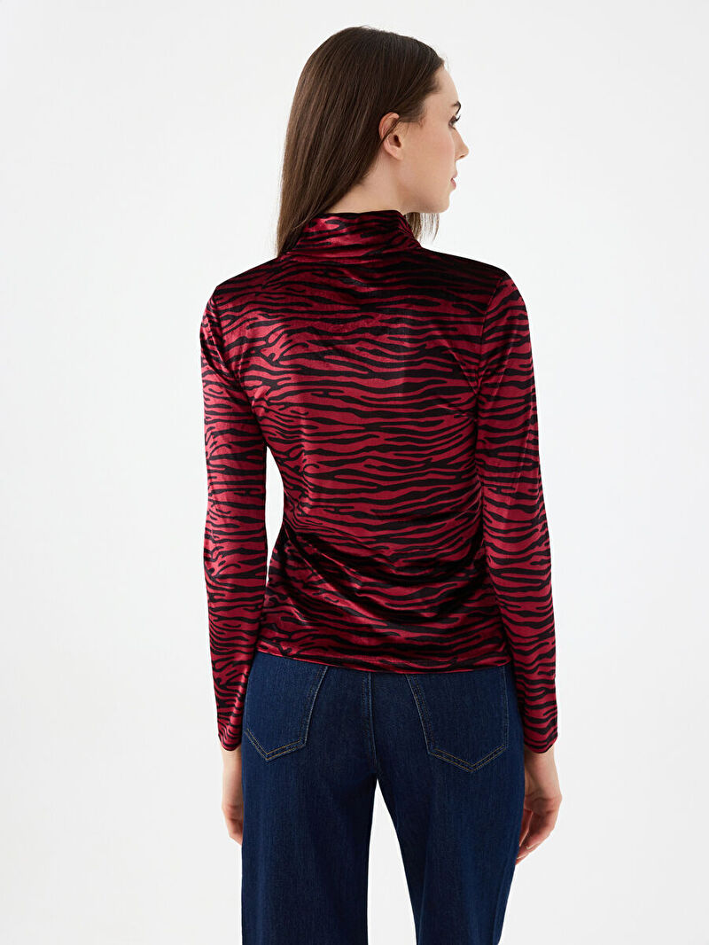 Slim Fit Kadın Bluz U.kol