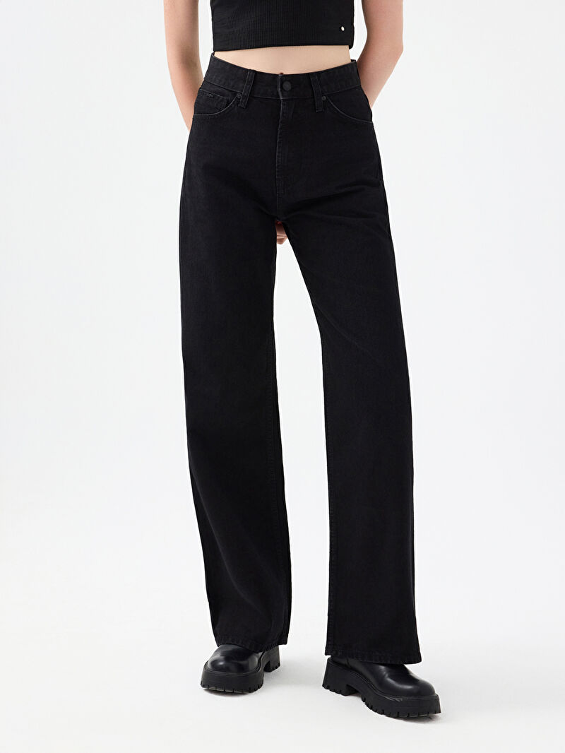 Wide Leg Regular Fit Kadın Pantolon