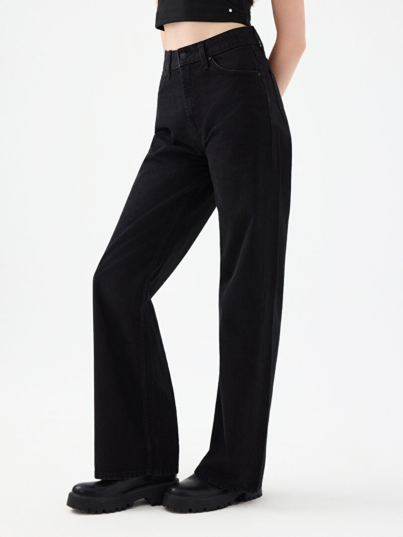 Wide Leg Regular Fit Kadın Pantolon