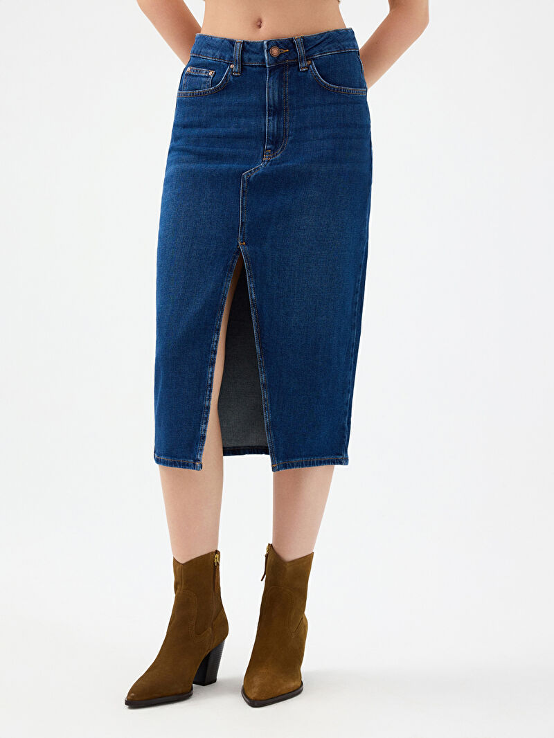 Slim Fit Kadın Etek