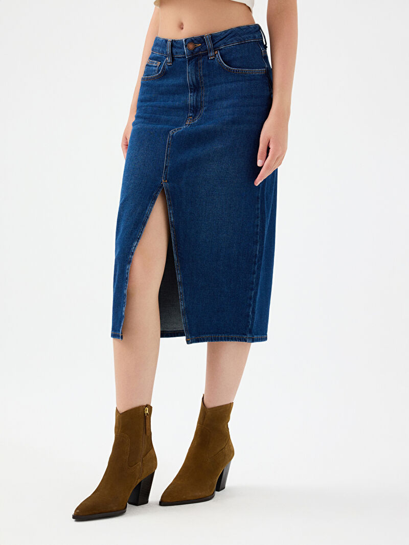 Slim Fit Kadın Etek