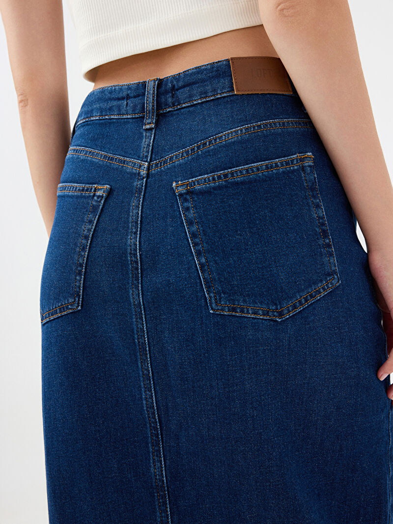 Slim Fit Kadın Etek