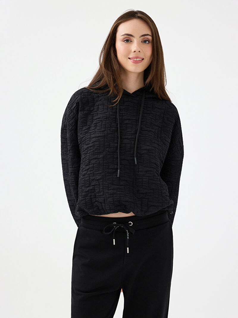 Crop Kadın Sweatshirt