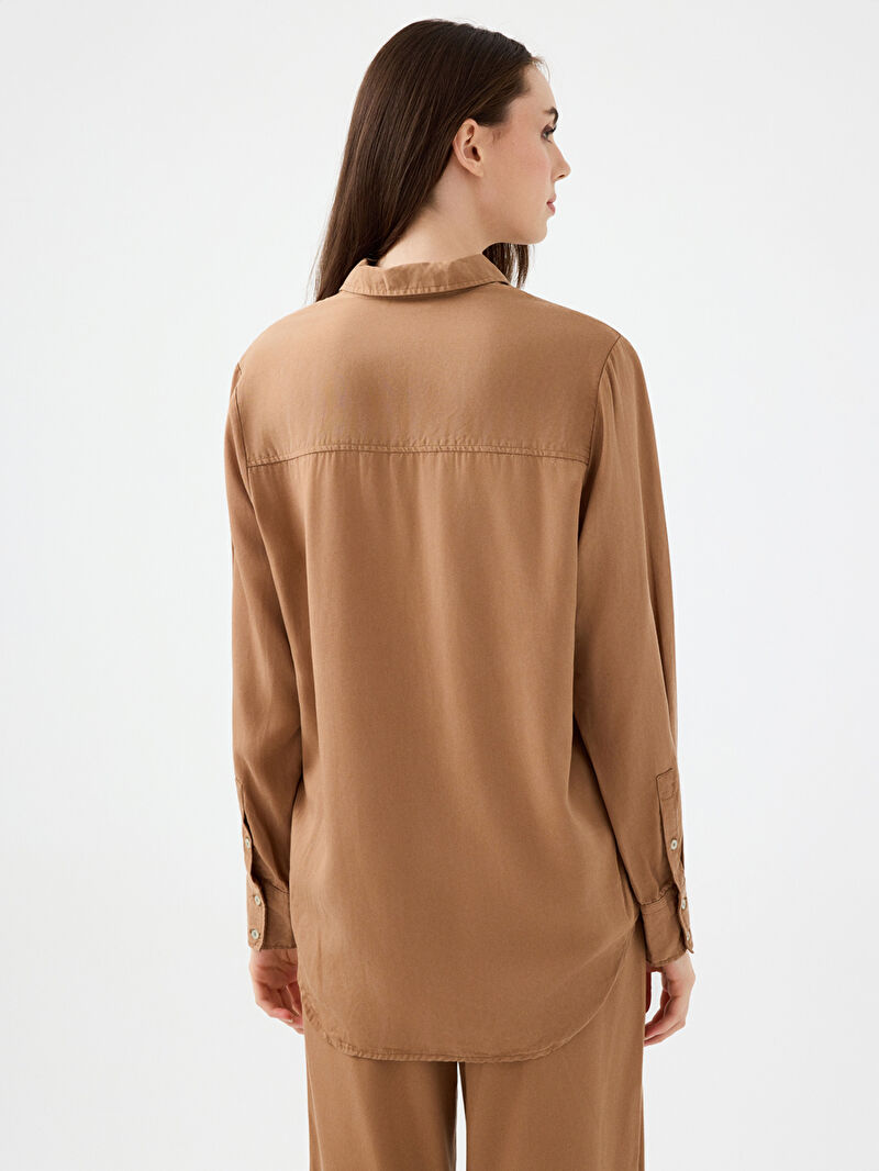 Loose Fit Kadın Gömlek U.kol