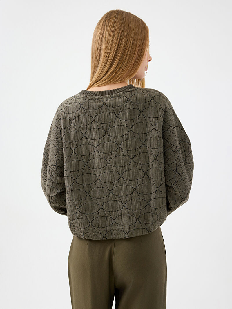 Crop Kadın Sweatshirt