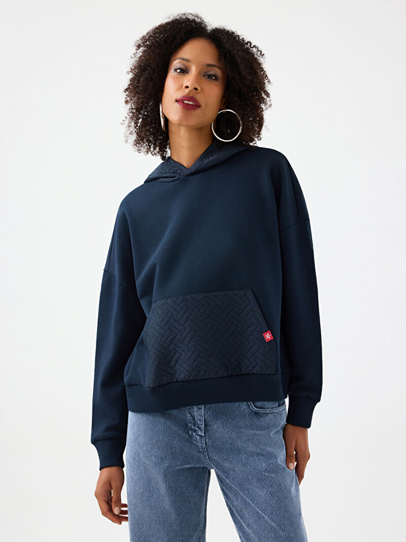 Oversize Kadın Sweatshirt