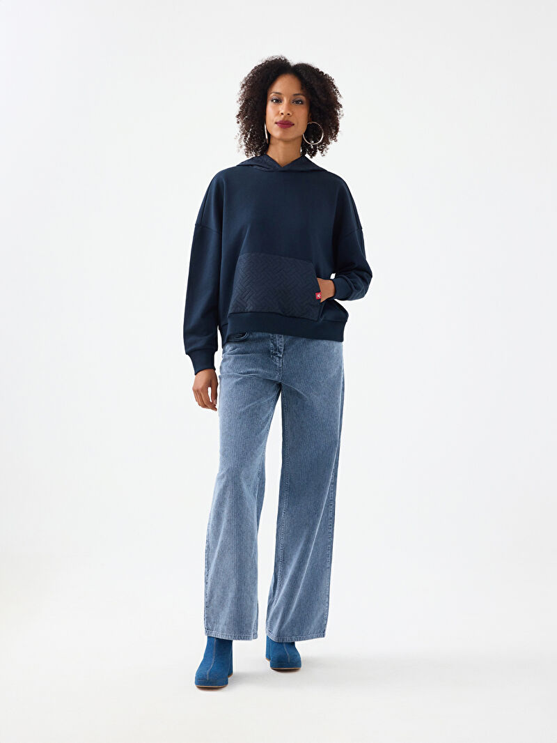 Oversize Kadın Sweatshirt