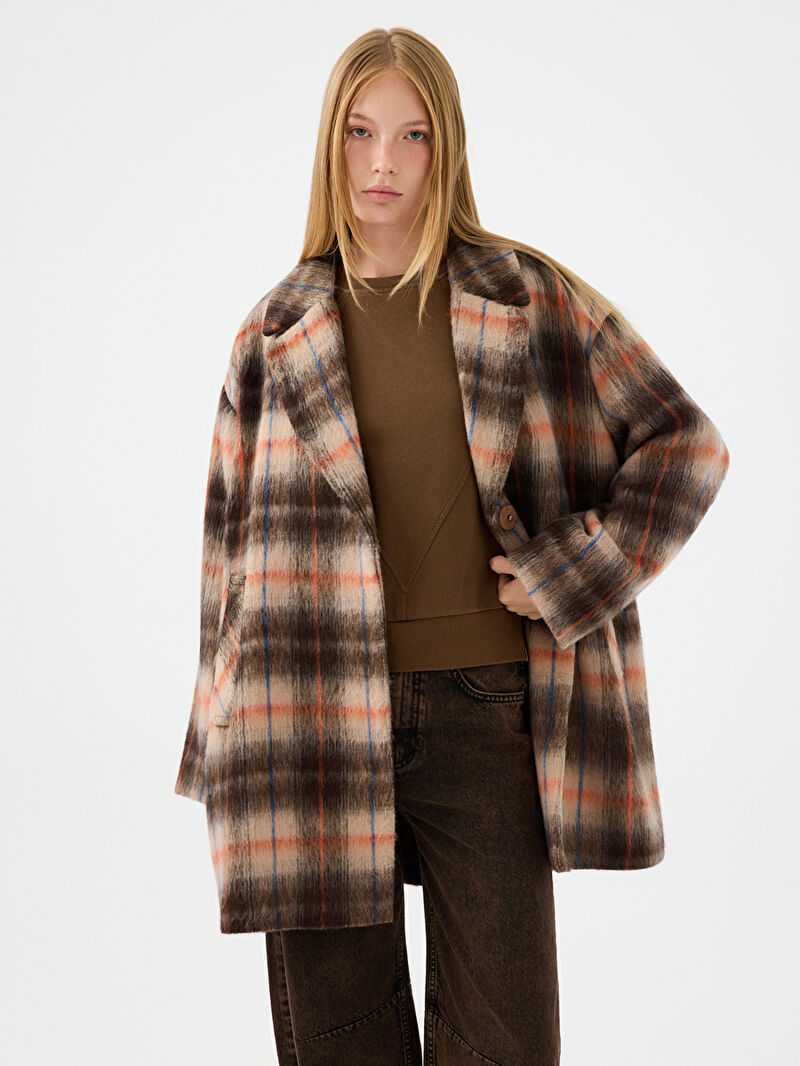 Oversize Kadın Kaban