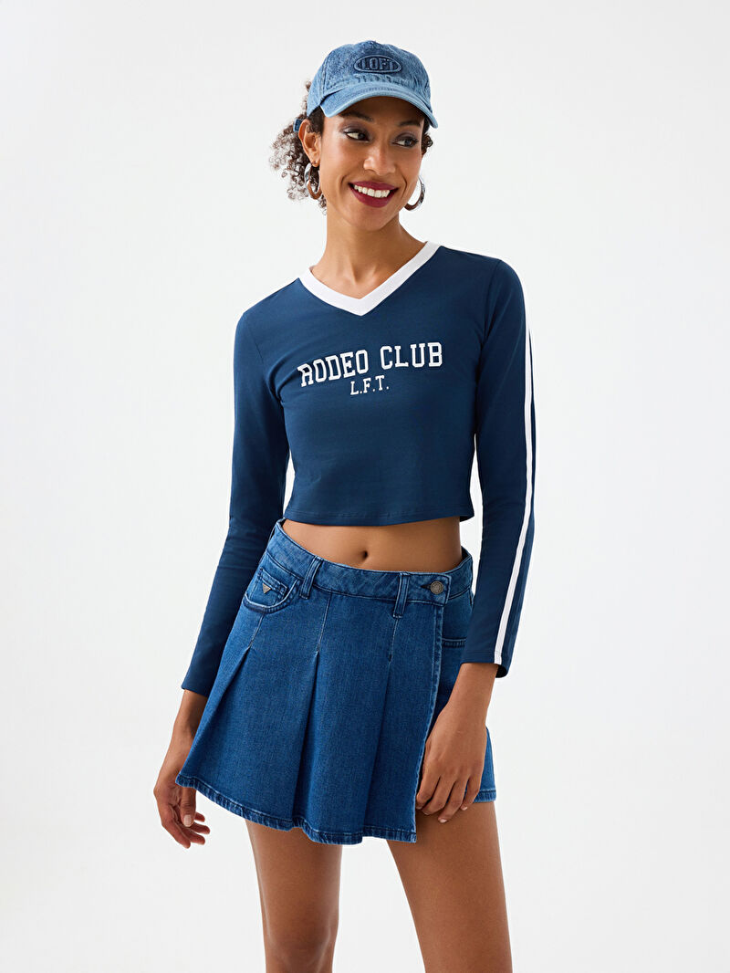 Super Slim Fit Kadın Bluz U.kol