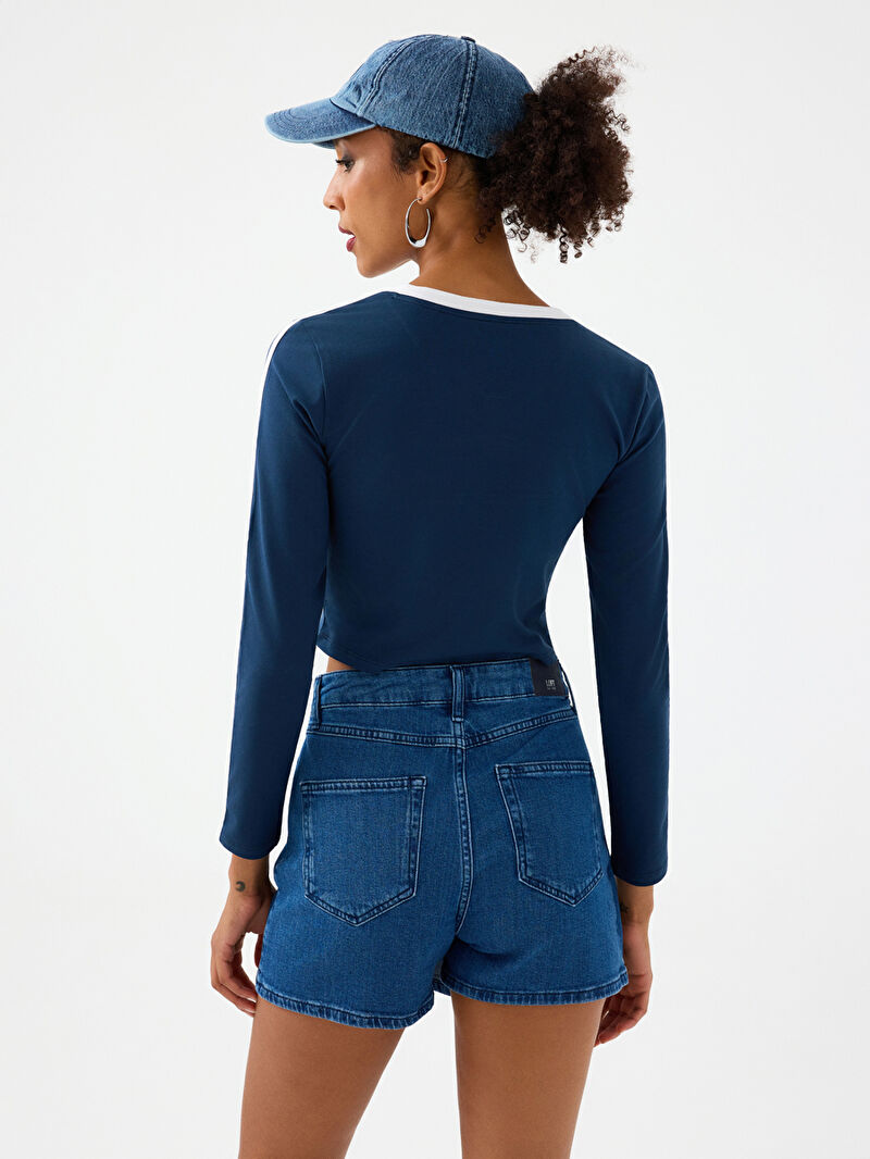 Super Slim Fit Kadın Bluz U.kol