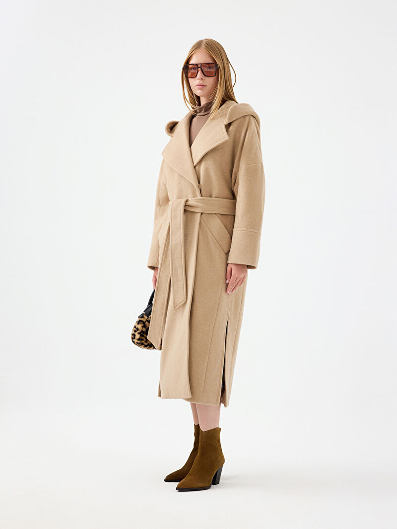 Oversize Kadın Kaban