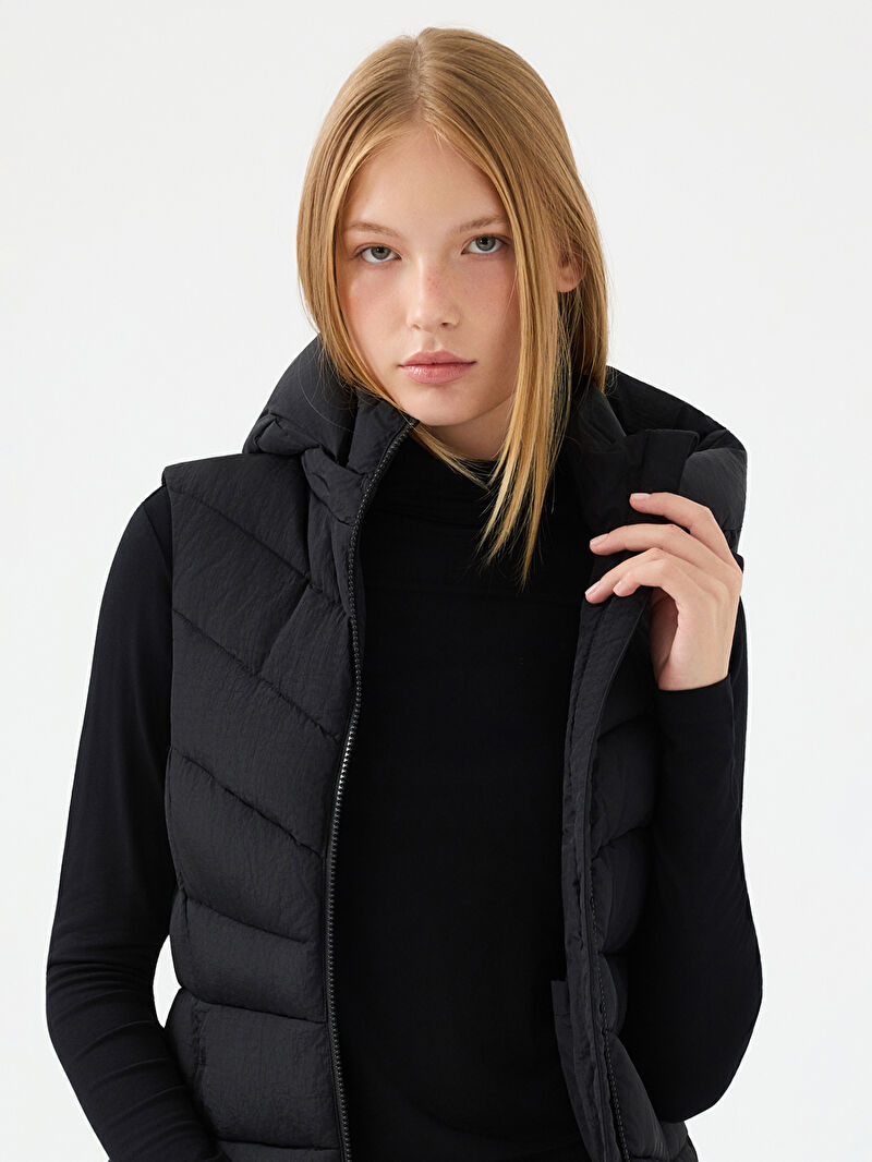 Slim Fit Kadın Yelek