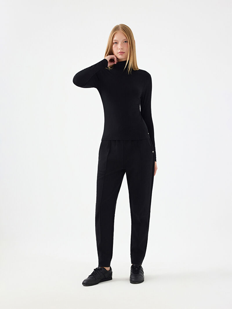 Slim Fit Kadın Bluz U.kol