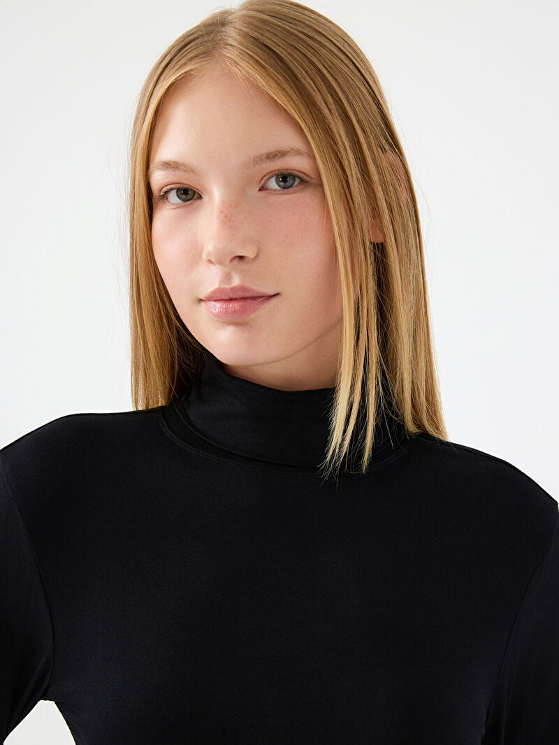 Slim Fit Kadın Bluz U.kol