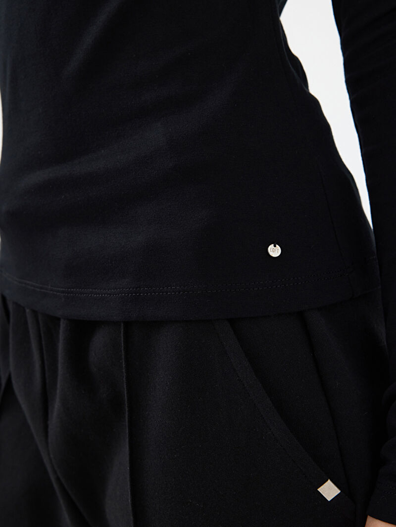 Slim Fit Kadın Bluz U.kol