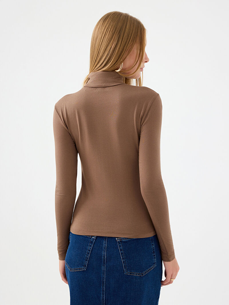 Slim Fit Kadın Bluz U.kol