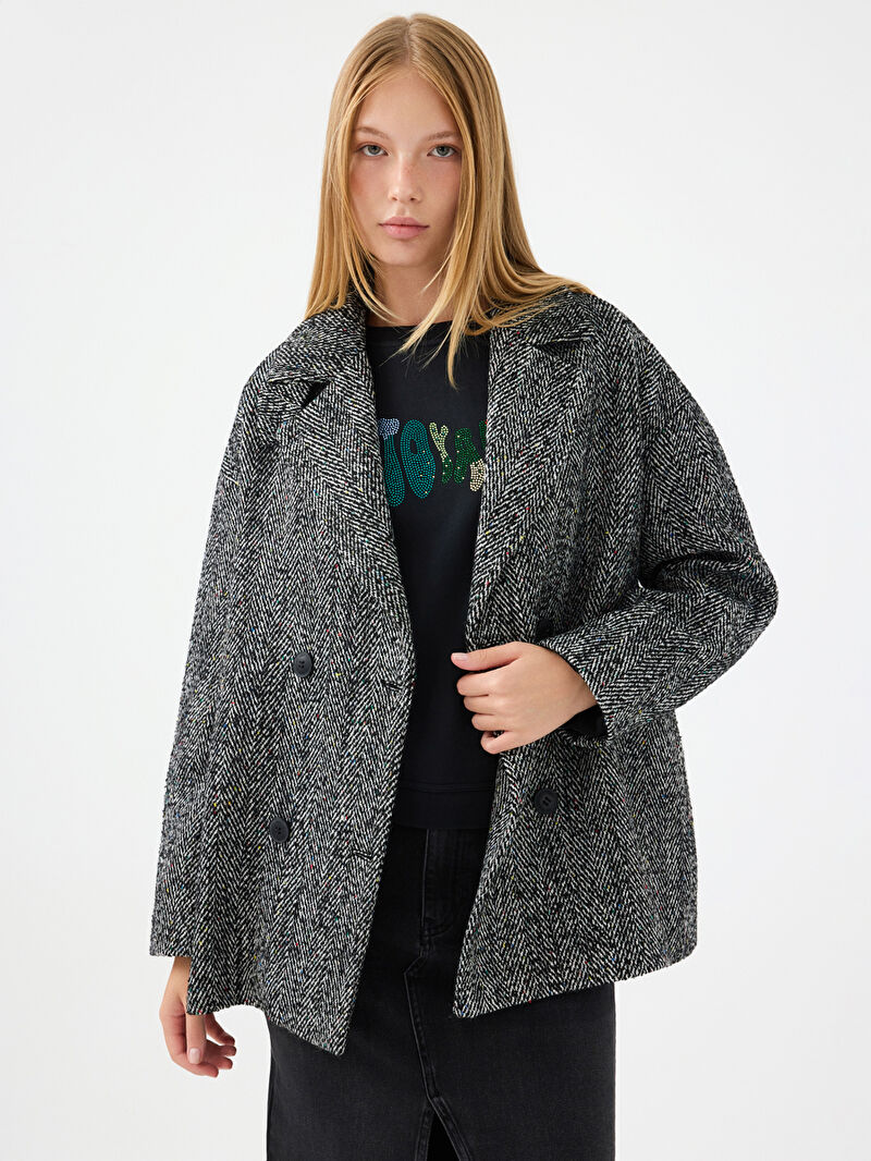 Loose Fit Kadın Kaban