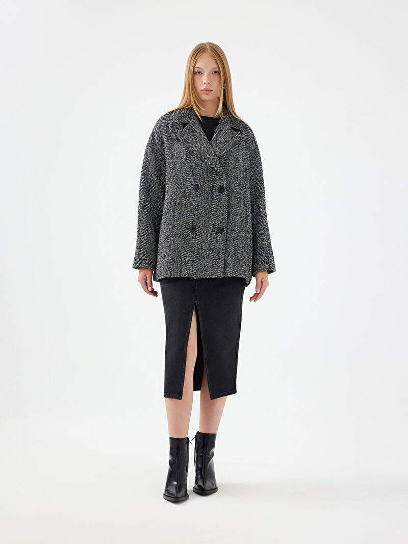 Loose Fit Kadın Kaban