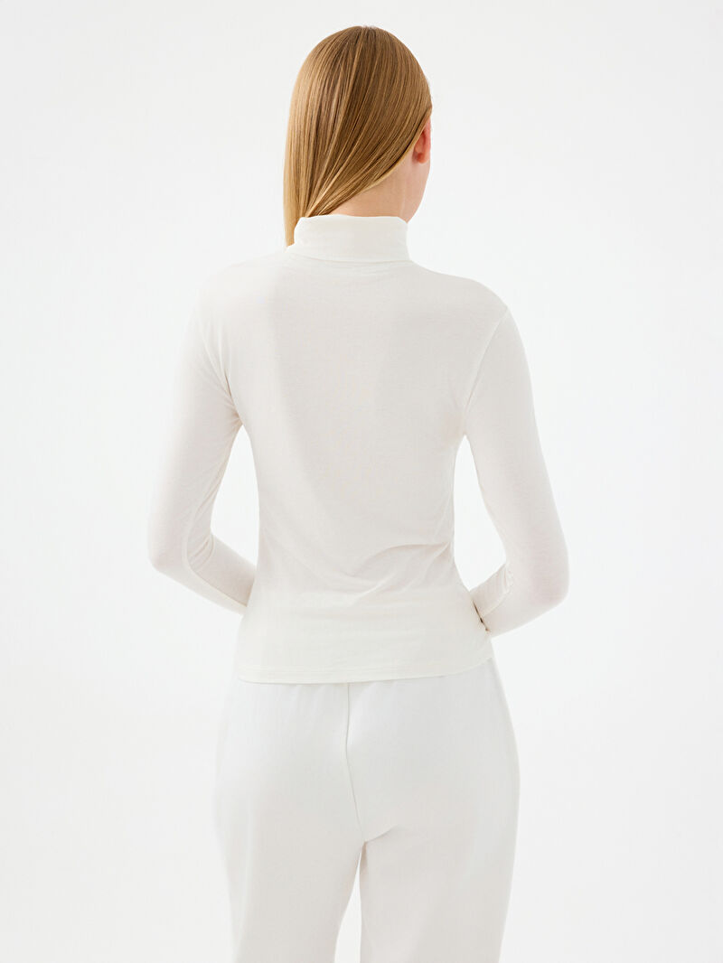 Slim Fit Kadın Bluz U.kol