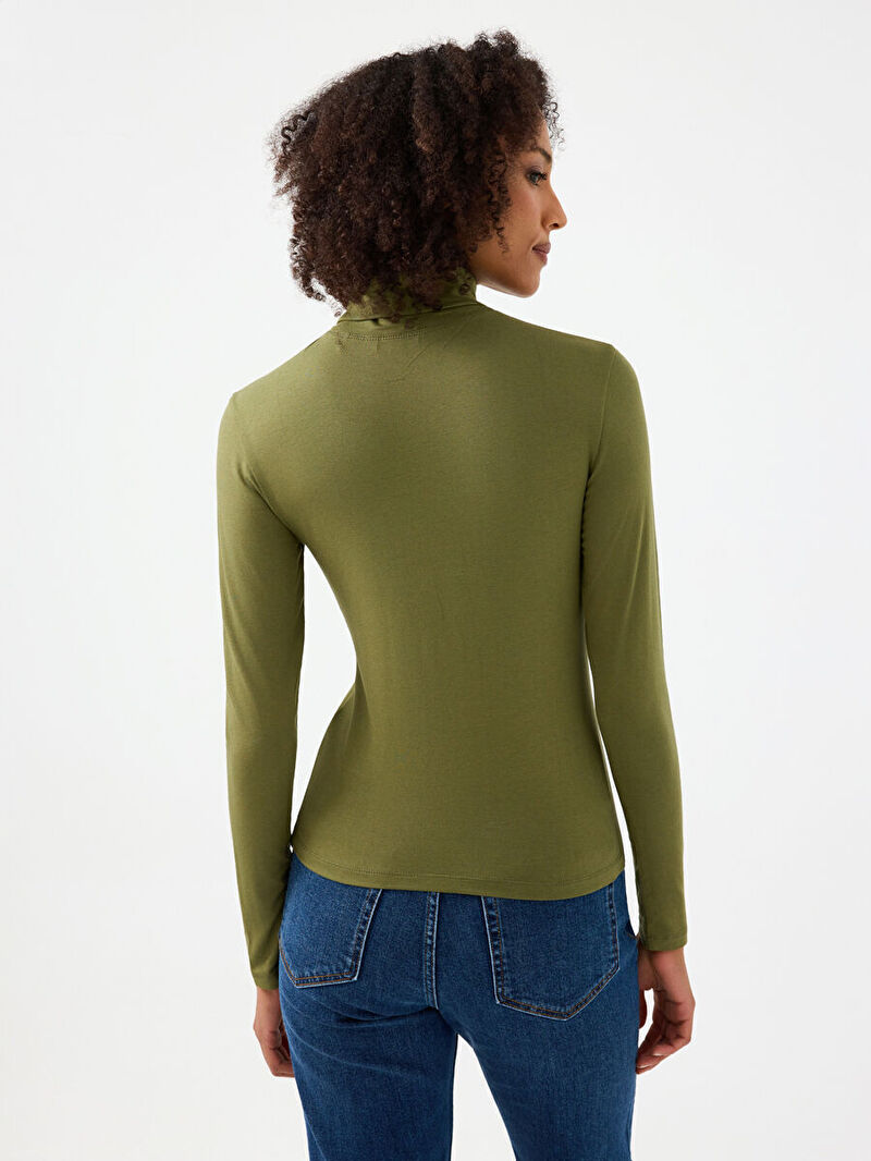 Slim Fit Kadın Bluz U.kol