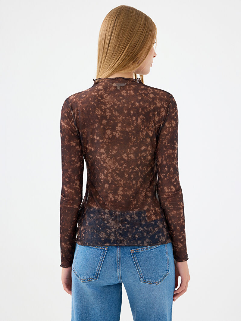 Slim Fit Kadın Bluz U.kol