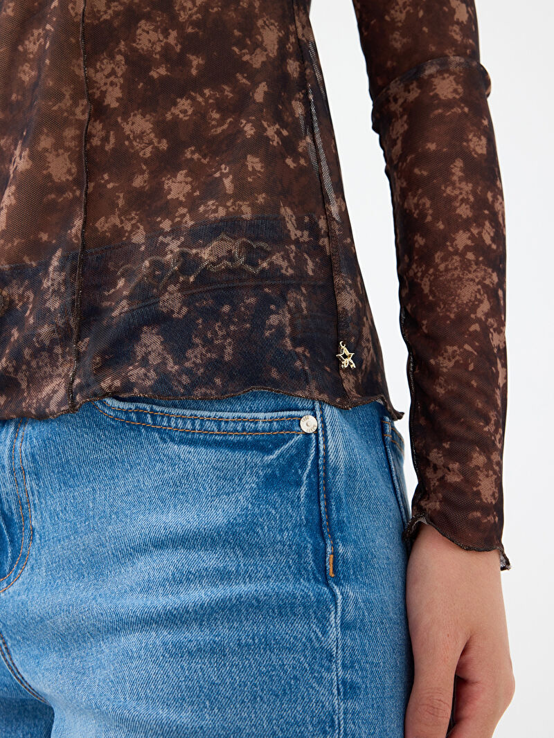 Slim Fit Kadın Bluz U.kol