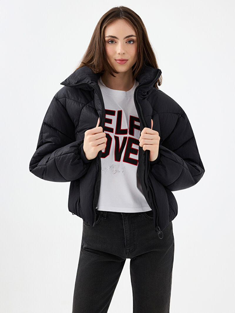 Relax Fit Kadın Mont