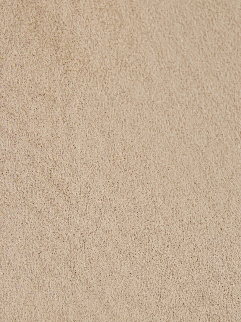 Loose Long Crop Kadın Mont