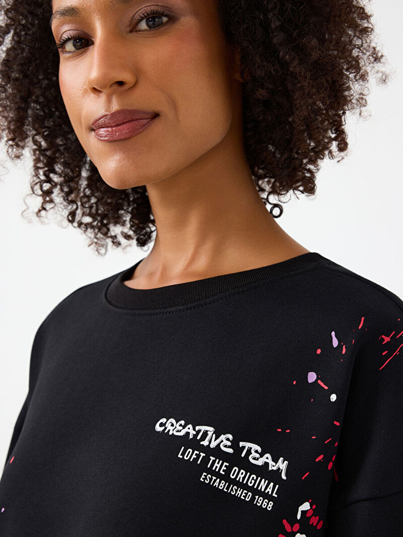 Relax Fit Kadın Sweatshirt