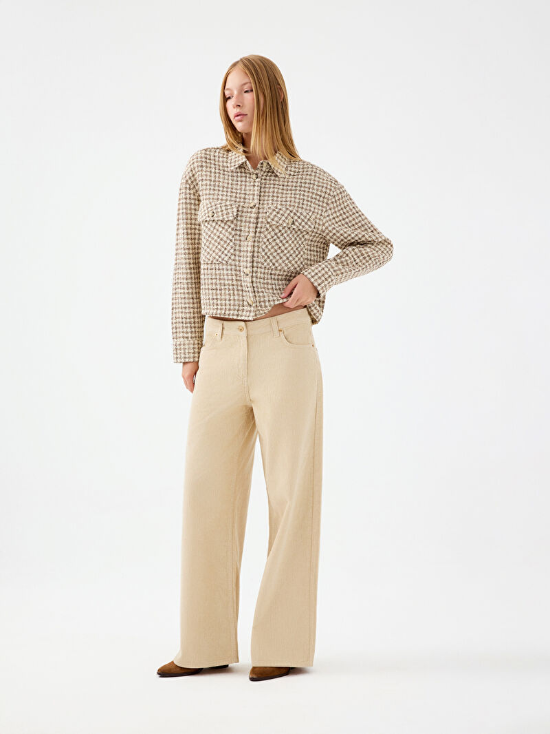 Straight Fit Kadın Pantolon