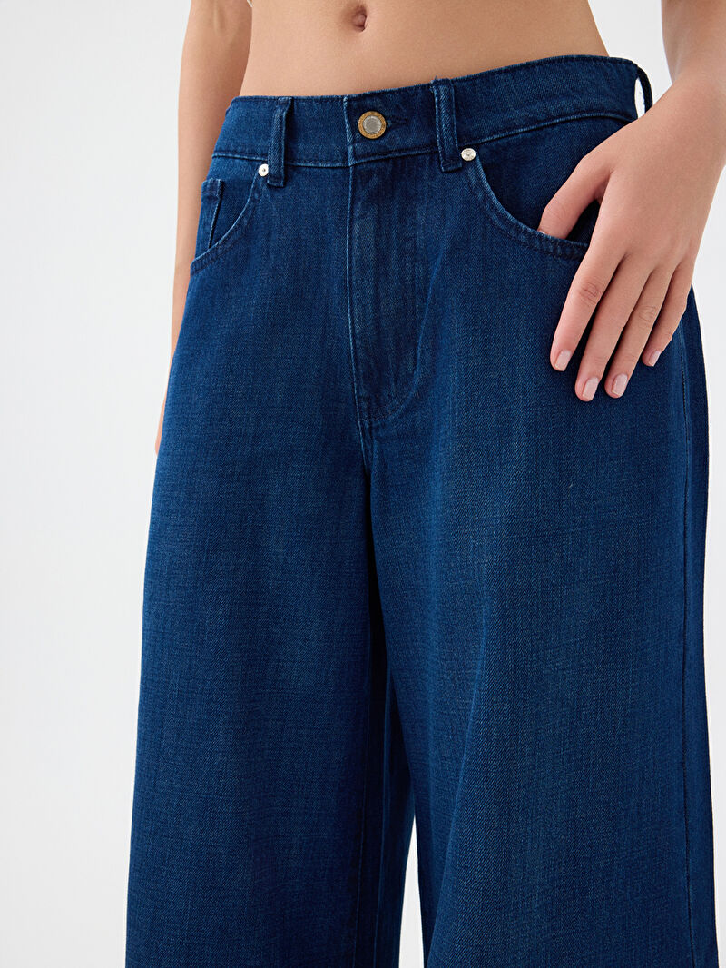 Super Palazzo Regular Fit Kadın Pantolon