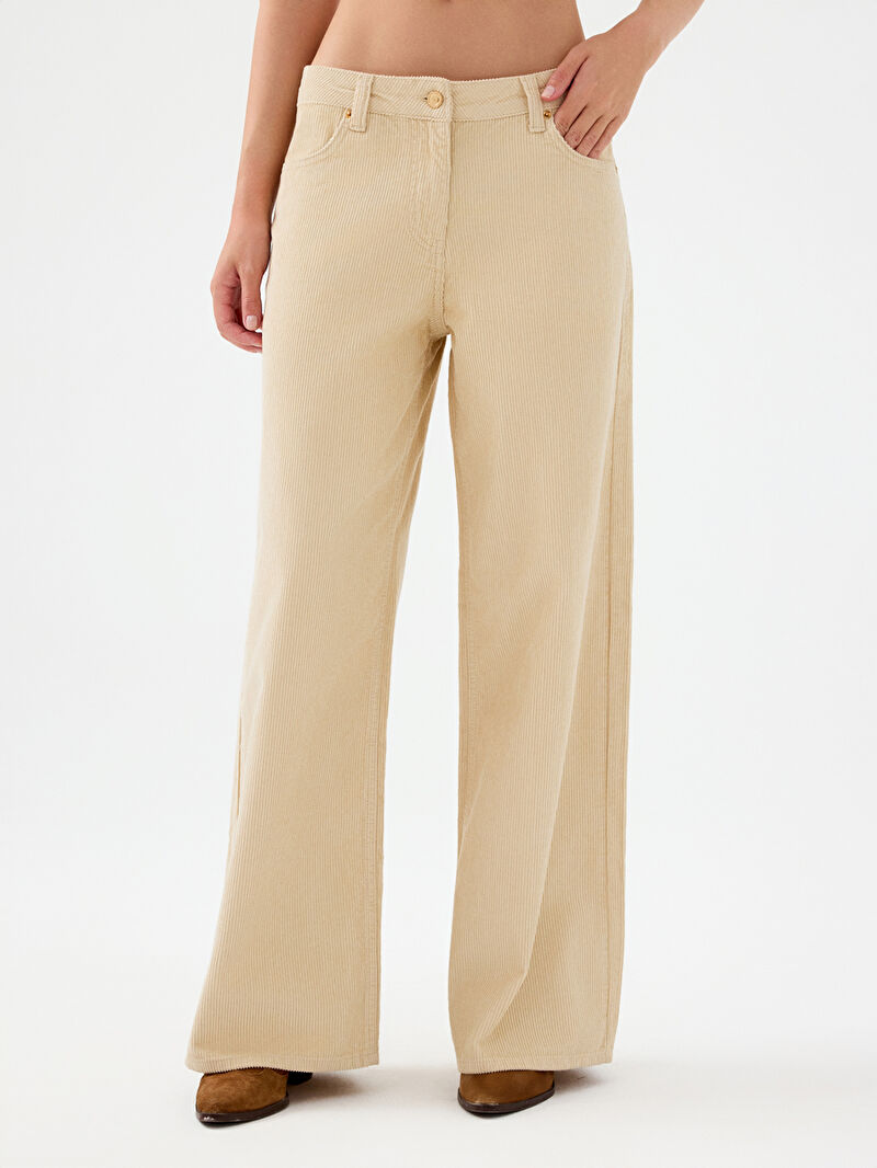 Straight Fit Kadın Pantolon