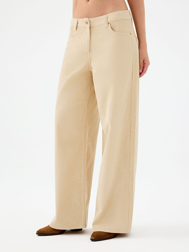 Straight Fit Kadın Pantolon