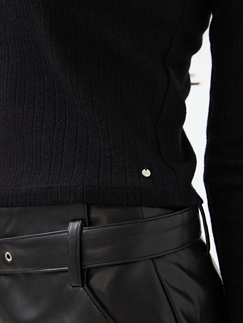 Slim Fit Kadın Tshirt U.kol