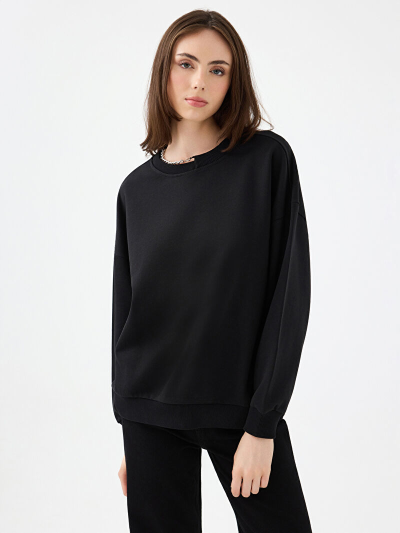 Oversize Kadın Sweatshirt