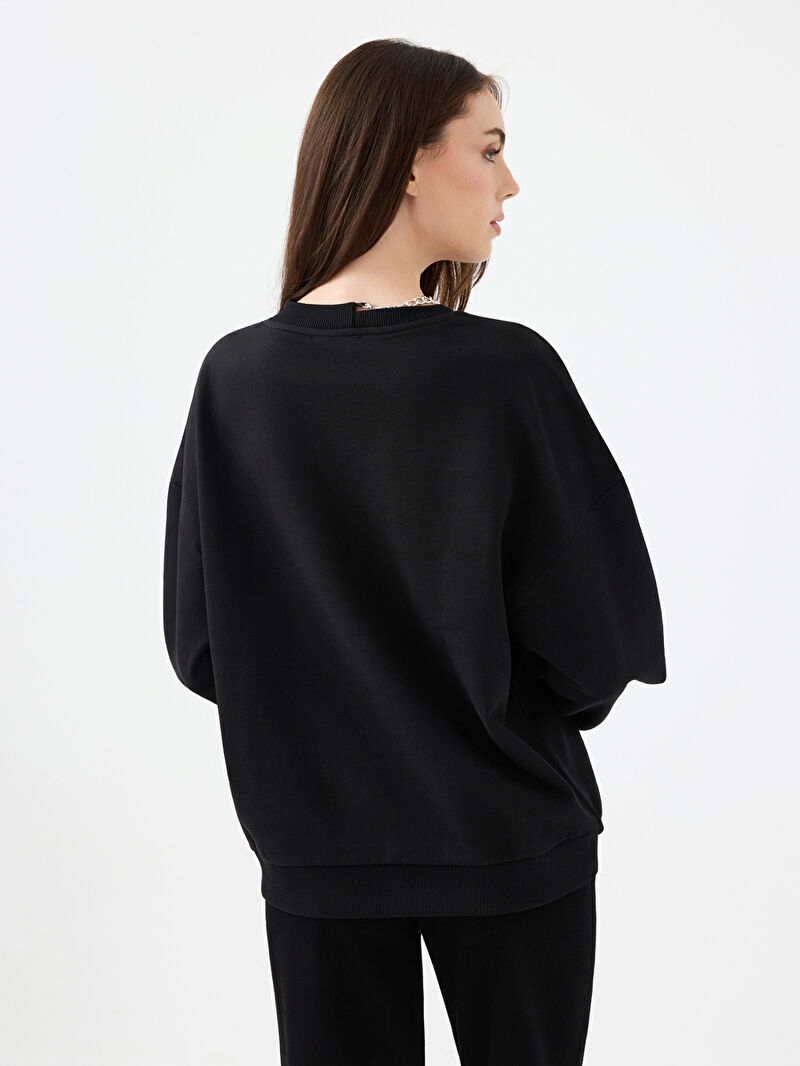 Oversize Kadın Sweatshirt