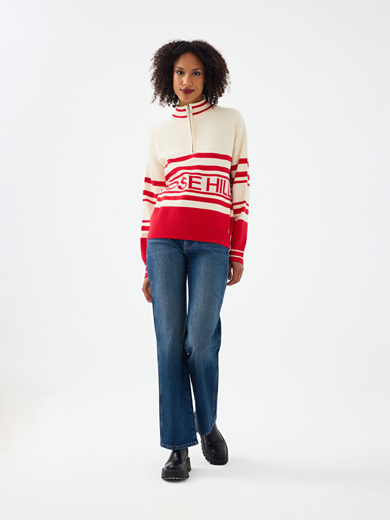 Oversize Kadın Kazak