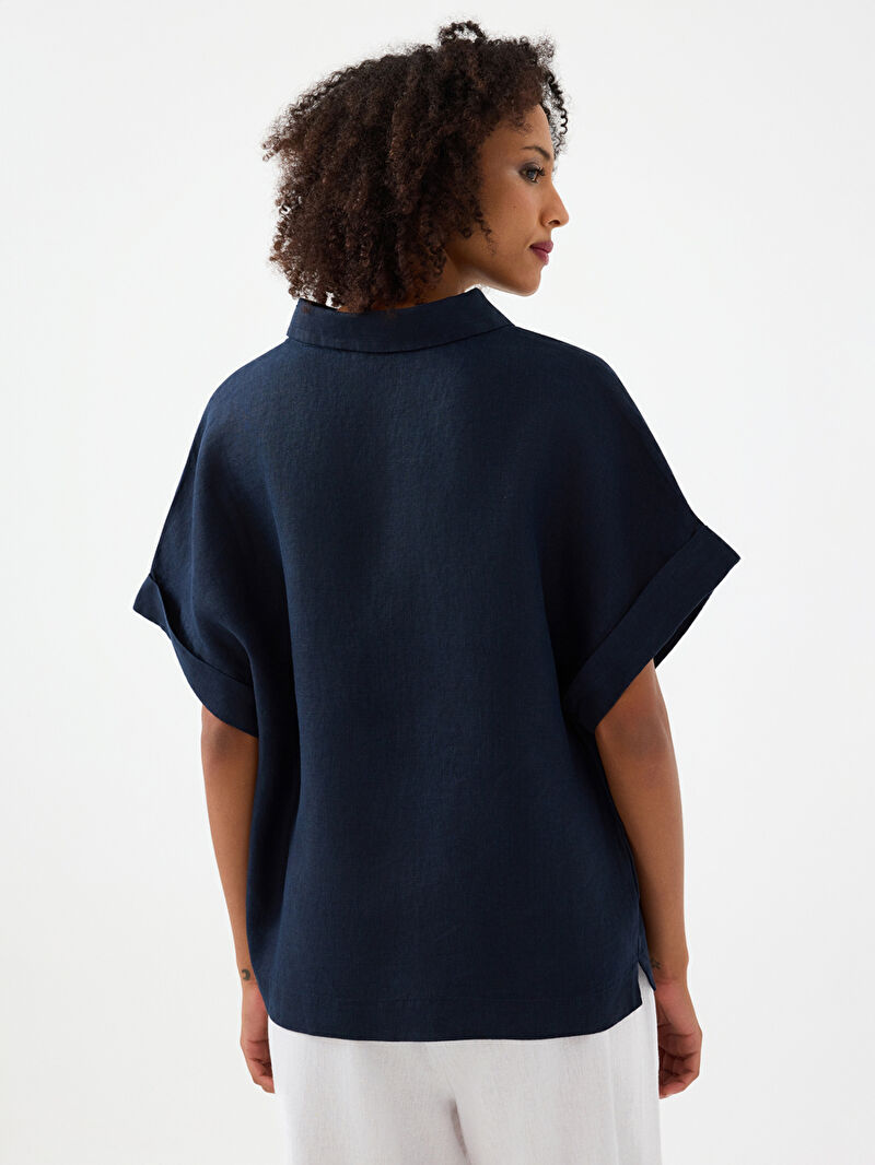 Relax Fit Kadın Gömlek K.kol