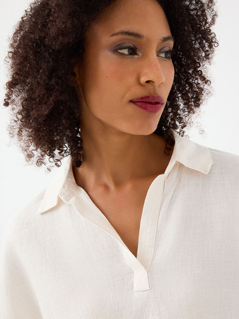 Relax Fit Kadın Gömlek K.kol