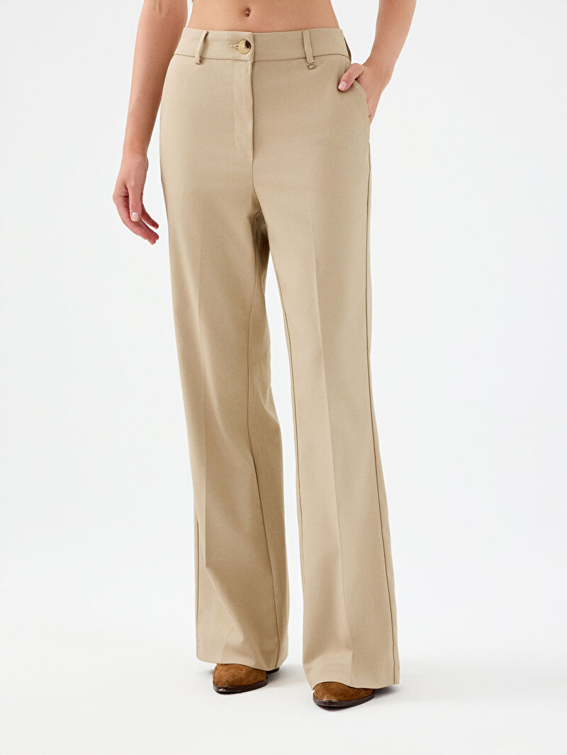 Straight Fit Kadın Pantolon