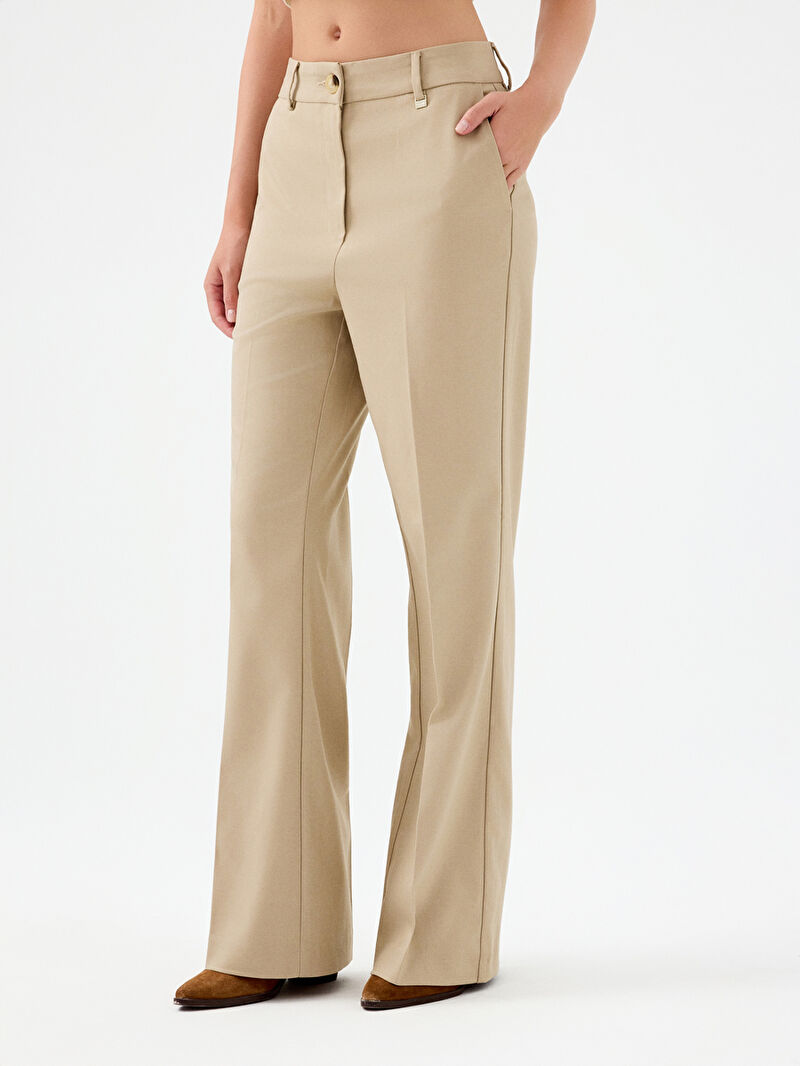 Straight Fit Kadın Pantolon