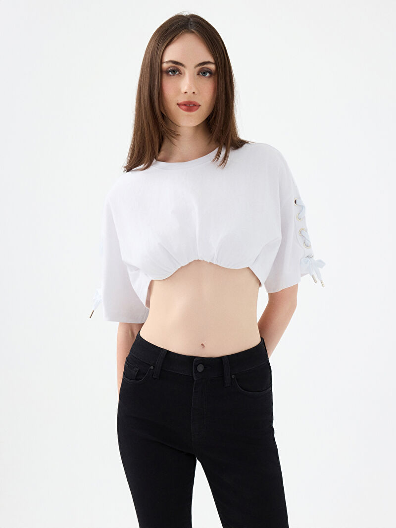 Slim Fit Kadın Tshirt K.kol