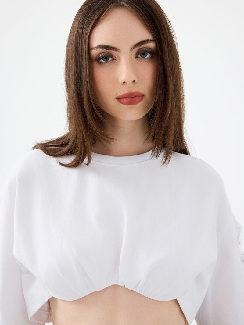 Slim Fit Kadın Tshirt K.kol